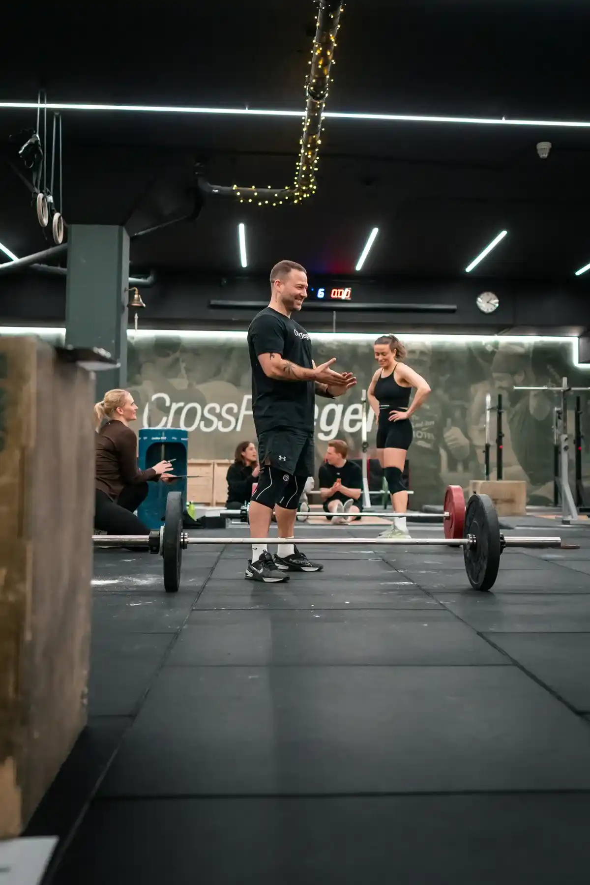 CrossFit-träning på Tegen