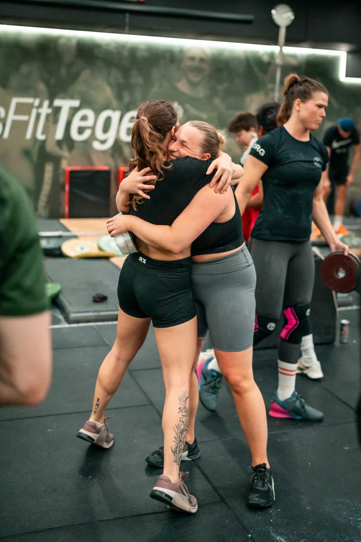 Gruppträning på Tegen