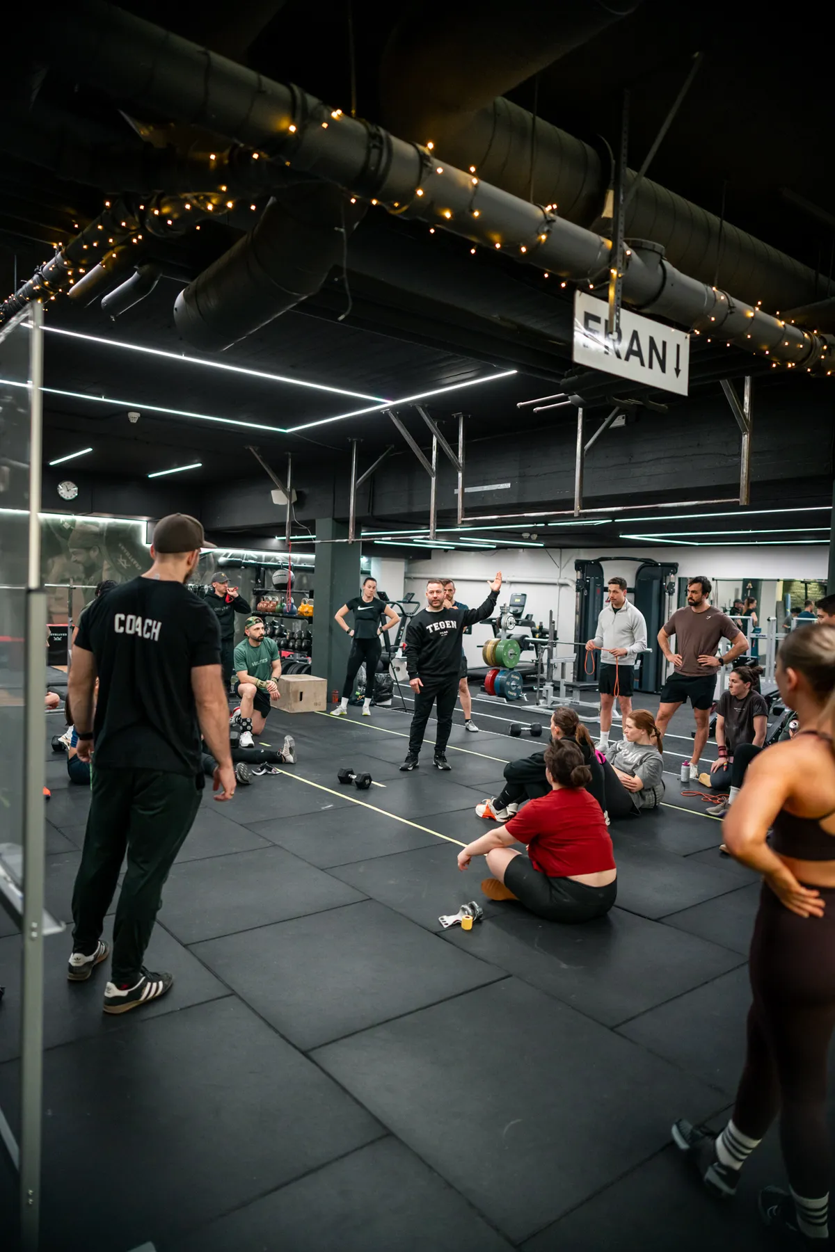 CrossFit-klass på Tegen